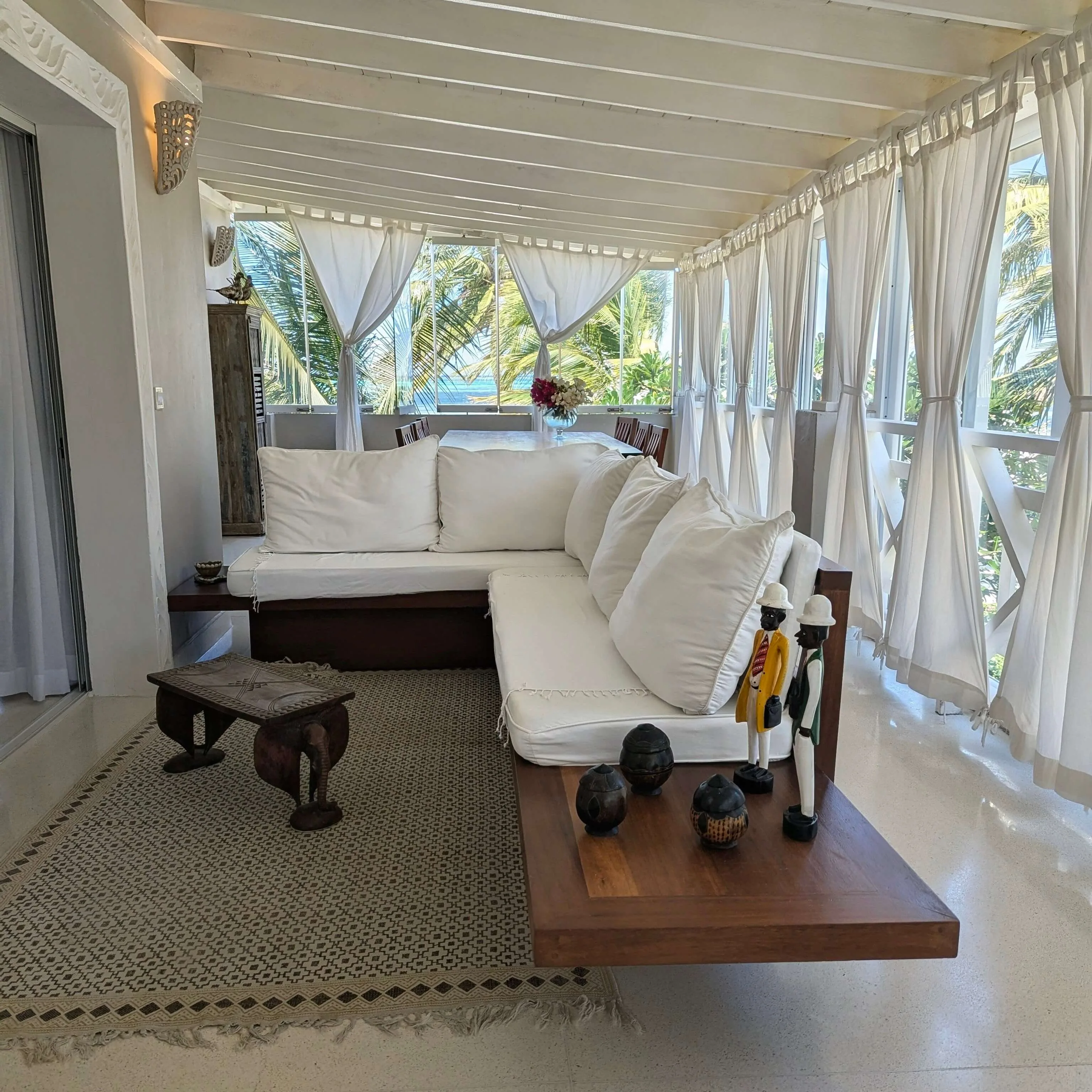 Casa Ongaro dining space view